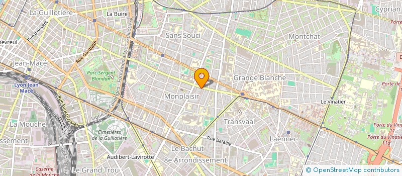 localisation de l'entreprise STELLA MARIS  LYON