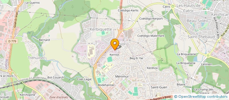 localisation de l'entreprise STELLA MARIS à VANNES