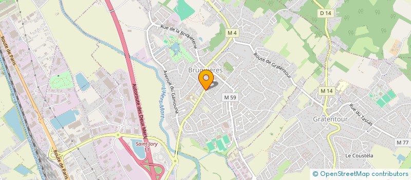 localisation de l'entreprise STELLA MARIS3  GRATENTOUR