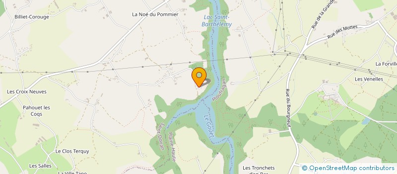 localisation de l'entreprise STELLA MATUTINA  SAINT-DONAN