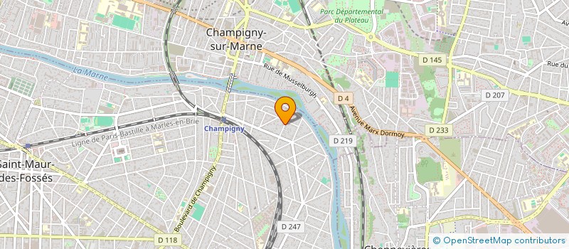 localisation de l'entreprise STELLA MCK à SAINT-MAUR-DES-FOSSES