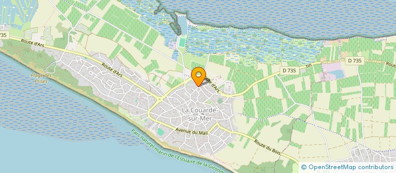 localisation de l'entreprise STELLA NOVA  LA COUARDE-SUR-MER