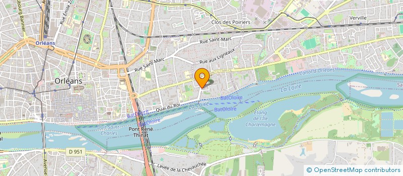localisation de l'entreprise STELLA ORLEANS à ORLEANS