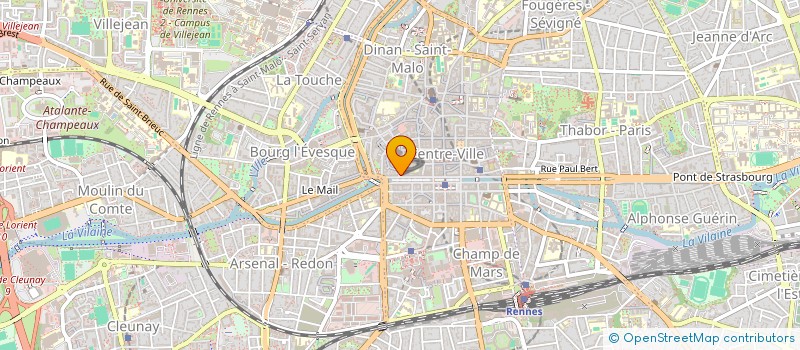 localisation de l'entreprise STELLA-PATRIMOINE  RENNES