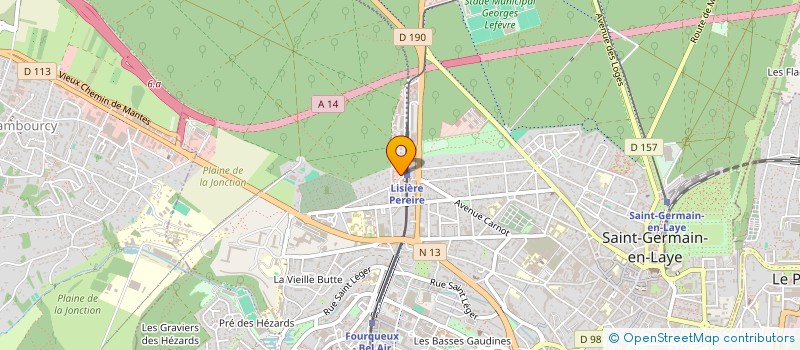 localisation de l'entreprise STELLA SAINT GERMAIN EN LAYE  SAINT-GERMAIN-EN-LAYE