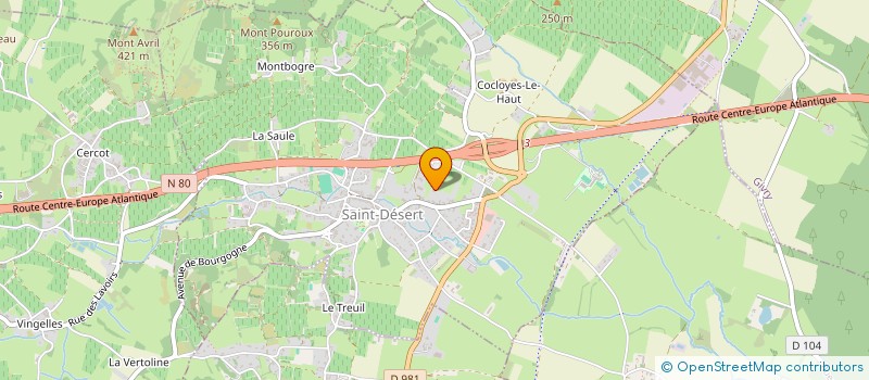localisation de l'entreprise STELLA SARL à MOROGES