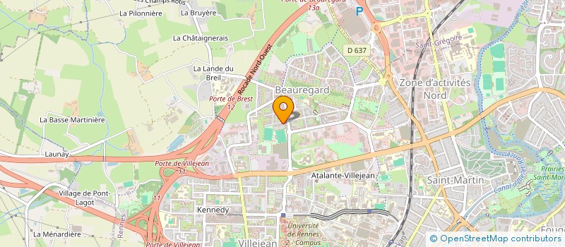 localisation de l'entreprise STELLA, SOCIETE EN LIQUIDATION à RENNES