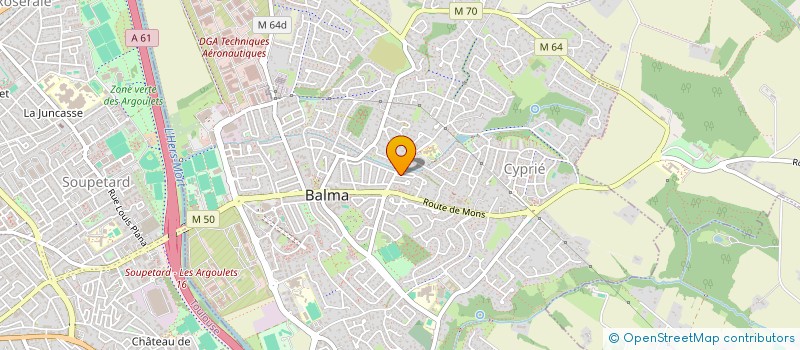 localisation de l'entreprise STELLA VENTURE  BALMA