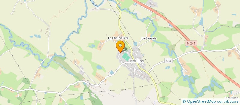 localisation de l'entreprise STELLA WEST  MAULEON