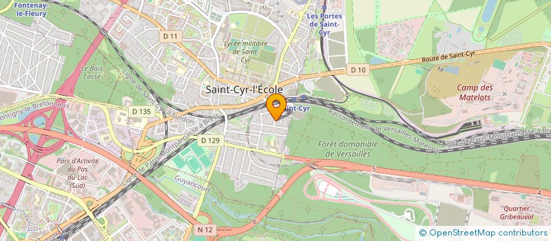 localisation de l'entreprise STELLACO  SAINT-CYR-L'ECOLE