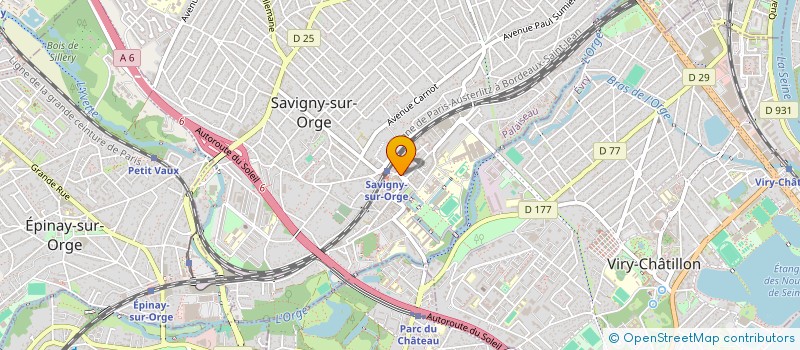 localisation de l'entreprise STELLAE VOCE à SAVIGNY-SUR-ORGE