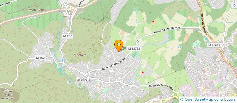 localisation de l'entreprise STELLAIRE  GRABELS