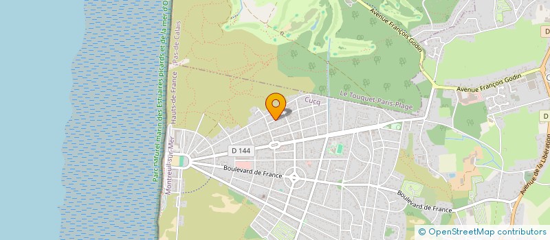 localisation de l'entreprise STELLAIRE  CUCQ