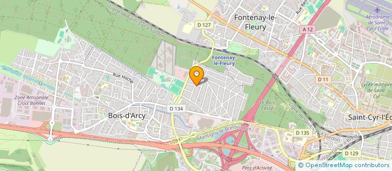 localisation de l'entreprise STELLALYS  BOIS-D'ARCY