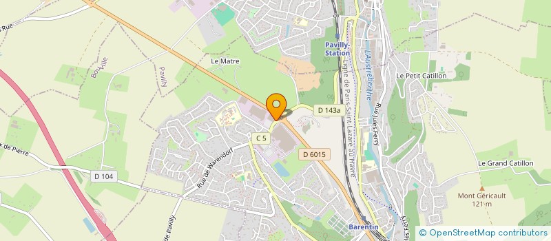 localisation de l'entreprise STELLANSYS à BARENTIN