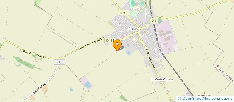 localisation de l'entreprise STELLANTIS AUTOMOTIVE  PATAY