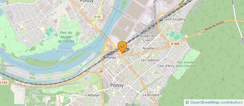 localisation de l'entreprise STELLANTIS VENTURE STUDIO à POISSY