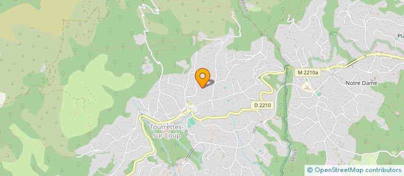 localisation de l'entreprise STELLAR à TOURRETTES-SUR-LOUP