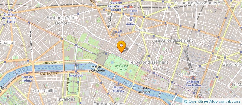 localisation de l'entreprise STELLAR PARIS à PARIS