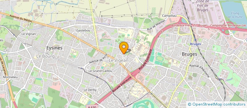 localisation de l'entreprise STELLARA  EYSINES