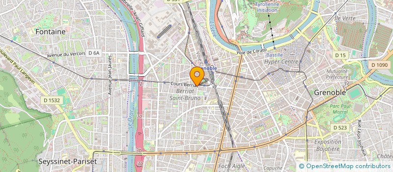 localisation de l'entreprise STELLARIA DESIGN  GRENOBLE