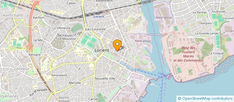 localisation de l'entreprise STELLAS à LORIENT