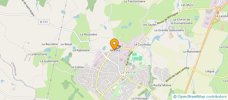 localisation de l'entreprise STELLATA  CHANVERRIE