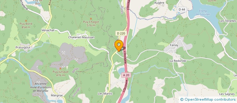 localisation de l'entreprise STELLATHIS  SAINT-SYLVESTRE