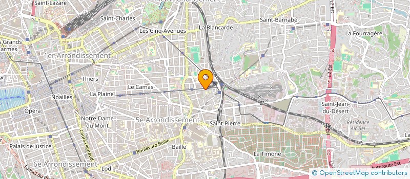 localisation de l'entreprise STELLATO à MARSEILLE