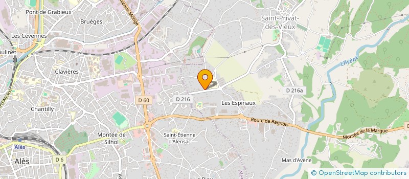 localisation de l'entreprise STELLAVITA  SAINT-PRIVAT-DES-VIEUX