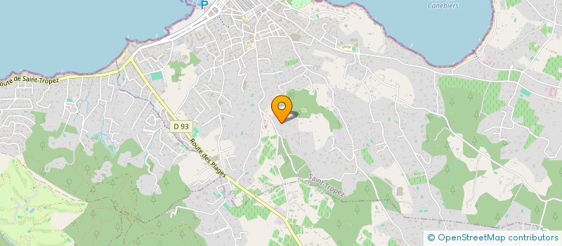 localisation de l'entreprise STELLBELL HOLDING à SAINT-TROPEZ