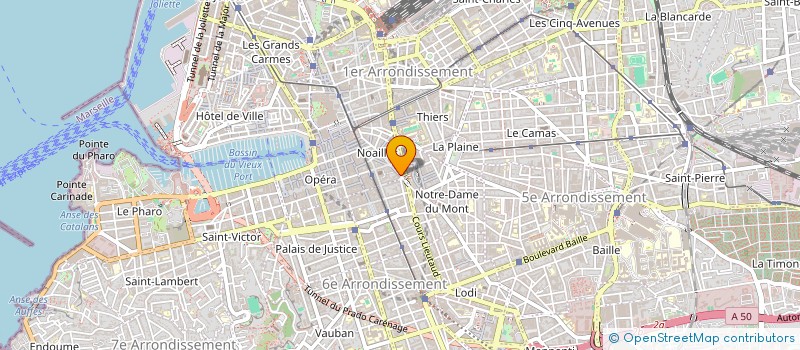 localisation de l'entreprise STELLE à MARSEILLE