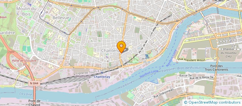 localisation de l'entreprise STELLEN à NANTES