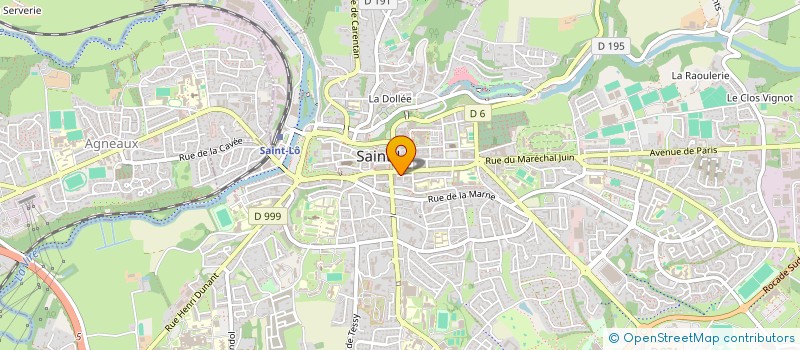 localisation de l'entreprise STELLHAR GROUP  SAINT-LO