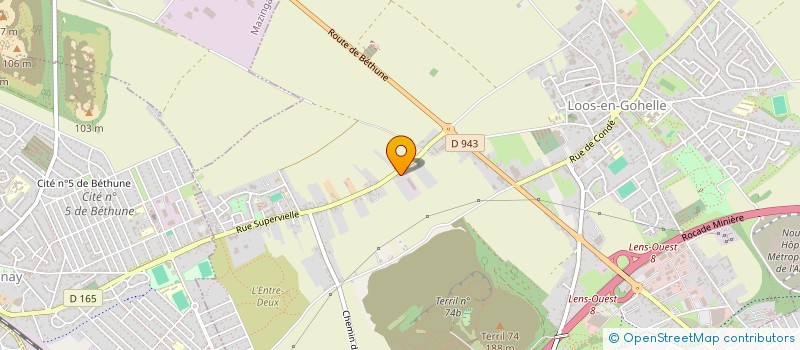 localisation de l'entreprise STELLI  LOOS-EN-GOHELLE