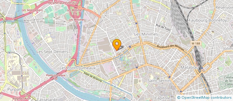 localisation de l'entreprise STELLIUM COURTAGE à TOULOUSE