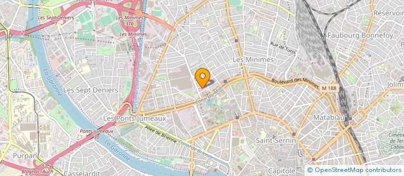 localisation de l'entreprise STELLIUM IMMOBILIER à TOULOUSE