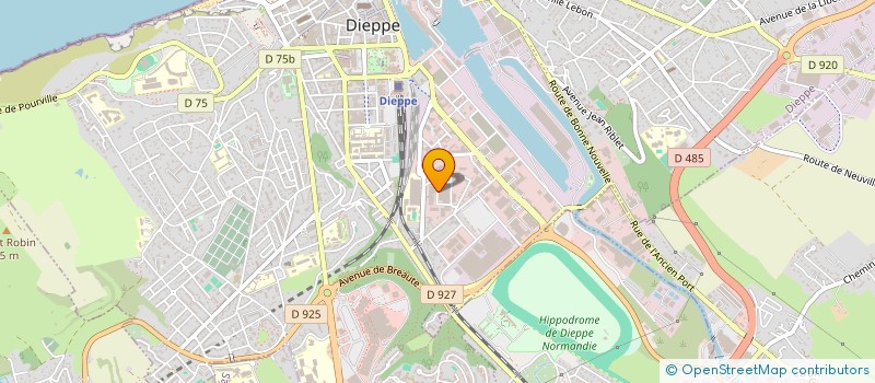 localisation de l'entreprise STELLOA à DIEPPE