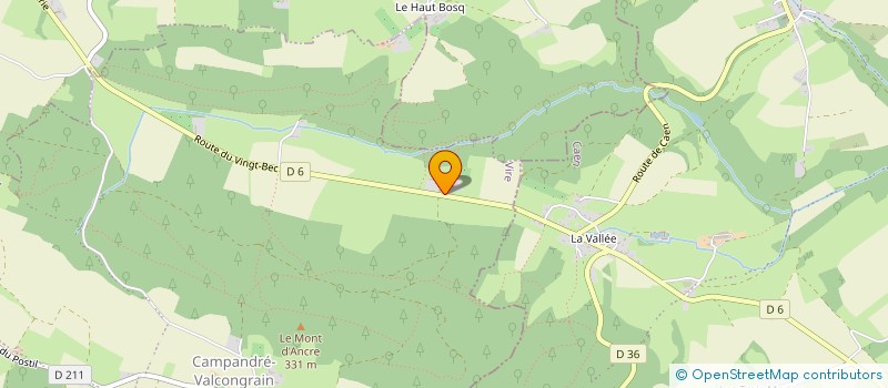 localisation de l'entreprise STELLON  LES MONTS D'AUNAY