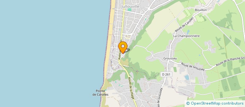 localisation de l'entreprise STELLY  JULLOUVILLE