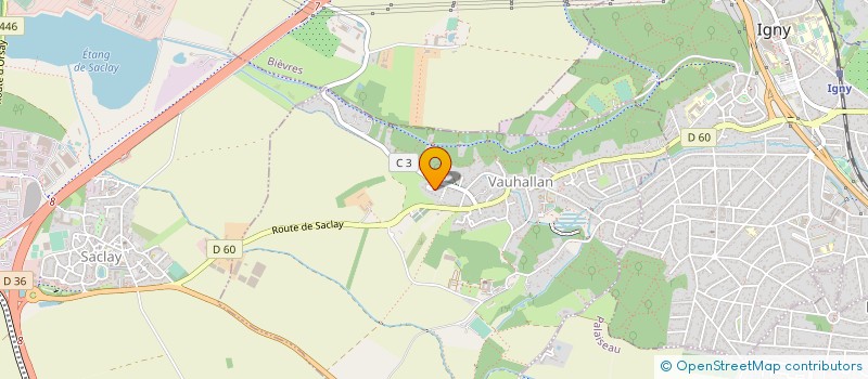 localisation de l'entreprise STELMAP  VAUHALLAN