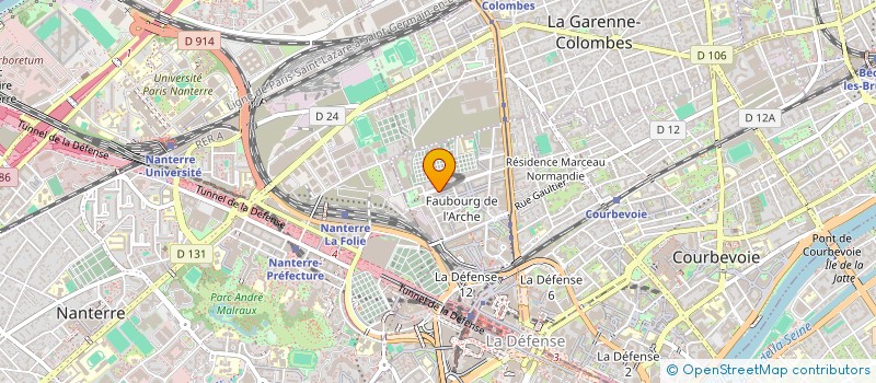localisation de l'entreprise STELSAY à COURBEVOIE