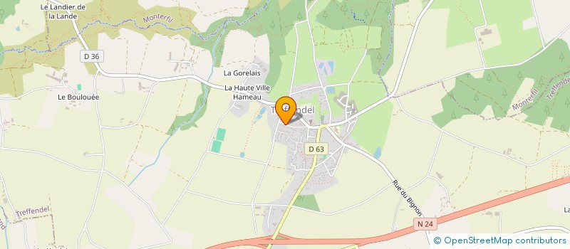 localisation de l'entreprise STELYCOMA  TREFFENDEL