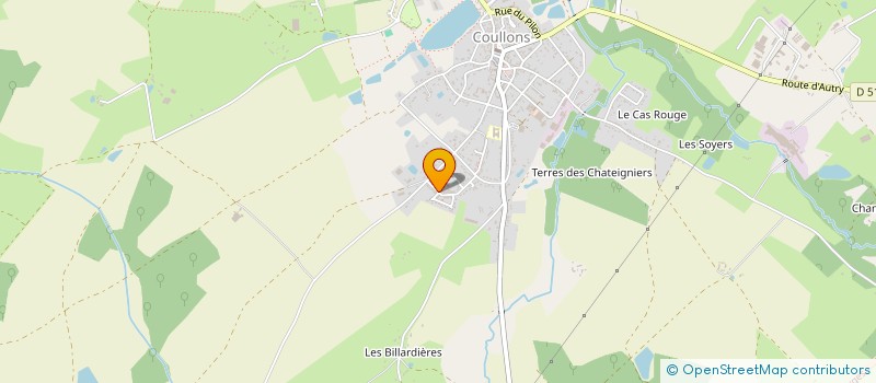 localisation de l'entreprise STELYSA à COULLONS