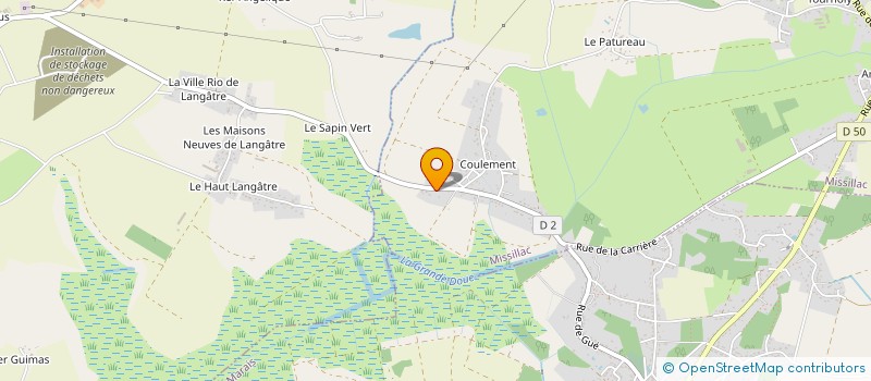 localisation de l'entreprise STEM  MISSILLAC