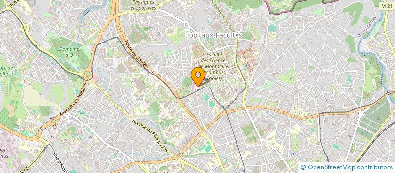 localisation de l'entreprise STEM GENOMICS  GRABELS