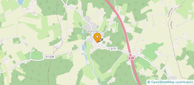 localisation de l'entreprise STEM PERRIER  LAVERNAT