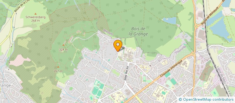 localisation de l'entreprise STEMA à THIONVILLE