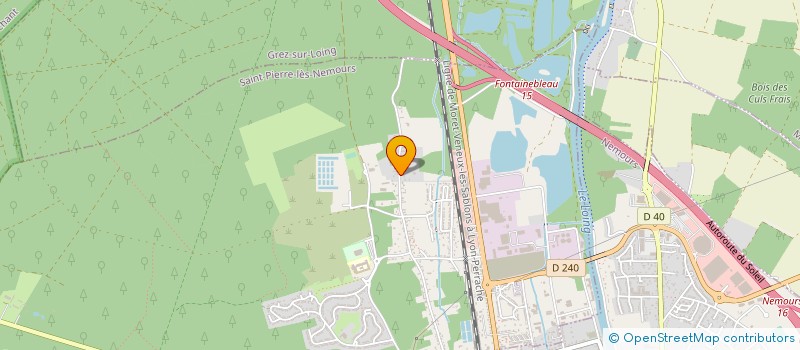 localisation de l'entreprise STEMA  NONVILLE