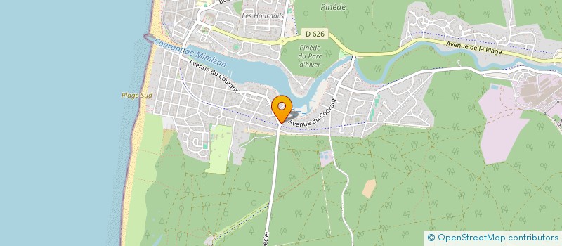 localisation de l'entreprise STEMA  MIMIZAN